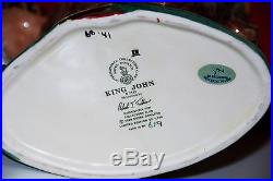 Large Royal Doulton Character Jug King John D7125 Limited Edition