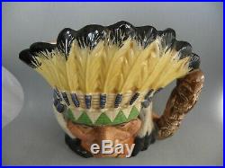 Large Royal Doulton Character Jug North American Indian # D6786 #