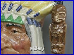 Large Royal Doulton Character Jug North American Indian # D6786 #