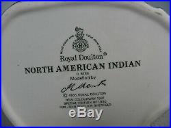 Large Royal Doulton Character Jug North American Indian # D6786 #