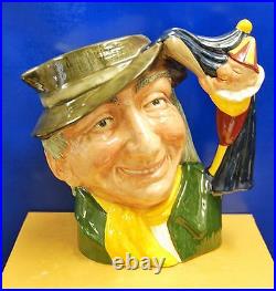 Large Royal Doulton Character Toby Jug Punch & Judy D6590 Perfect