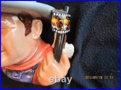 Large Royal Doulton John Wayne Character Mug/jug D7269 Jug Of Year 2007