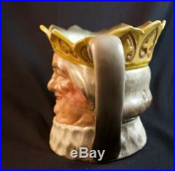 Large Royal Doulton Old King Cole Yellow Character Jug D6036 Great Condition