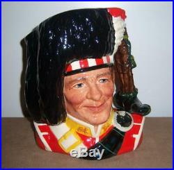 Large Royal Doulton The Piper D6918 Character Jug Limited Edition Issued In 1992