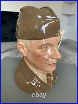 Large Size General Eisenhower Limited Edition Doulton Character Jug