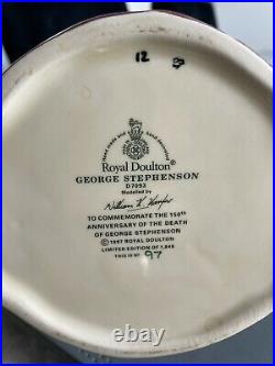 Large Size George Stephenson Doulton Character Jug