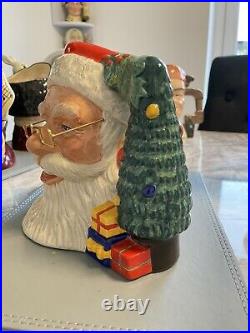 Large Size Santa With Glasses Doulton Character Jug