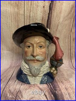 Le Royal Doulton Character Jug D7169 Sir Walter Raleigh