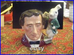 Lewis Carroll Royal Doulton Toby Jug from Celebrity Series 1982 Large D7096