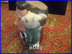 Lewis Carroll Royal Doulton Toby Jug from Celebrity Series 1982 Large D7096