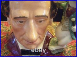 Lewis Carroll Royal Doulton Toby Jug from Celebrity Series 1982 Large D7096
