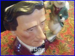Lewis Carroll Royal Doulton Toby Jug from Celebrity Series 1982 Large D7096