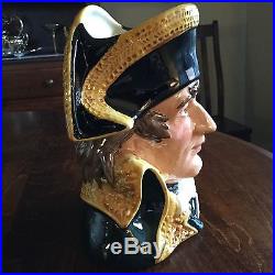 Lg. Royal Doulton Napoleon Toby Character Jug, D6941 Limited Ed. #998/2000 MInt
