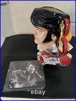 Lg. Royal doulton Elvis TCB Viva Las Vegas character jug. Limited Edition EP10