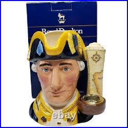 Limited Edition #505 Royal Doulton Character Jug Captain James Cook D7077