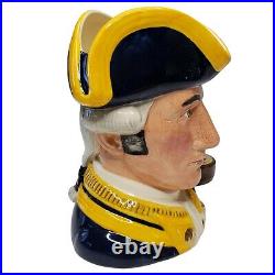 Limited Edition #505 Royal Doulton Character Jug Captain James Cook D7077