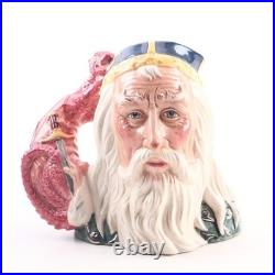 Limited Edition Royal Doulton Merlin Collector's Club Toby Jug Large Signed
