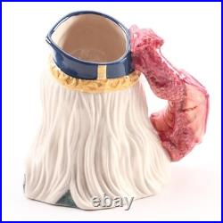 Limited Edition Royal Doulton Merlin Collector's Club Toby Jug Large Signed
