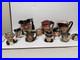 Lot Of 10 Royal Doulton Toby Mugs Character Jugs Churchill
