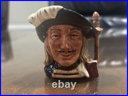 Lot of 11 Royal Doulton Miniature Character Jugs Merlin Robin Hood Henry VIII