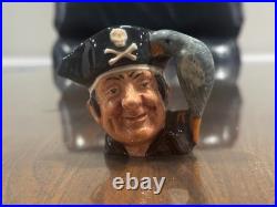 Lot of 11 Royal Doulton Miniature Character Jugs Merlin Robin Hood Henry VIII