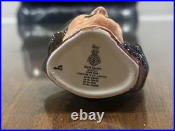 Lot of 11 Royal Doulton Miniature Character Jugs Merlin Robin Hood Henry VIII