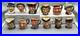Lot of 12 Royal Dalton Small Character Jugs 3.25 all with A Stamp