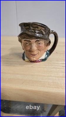 Lot of 4 Vintage Royal Doulton Miniature Character Jugs Rare A Mark