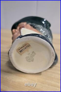 Lot of 4 Vintage Royal Doulton Miniature Character Jugs Rare A Mark