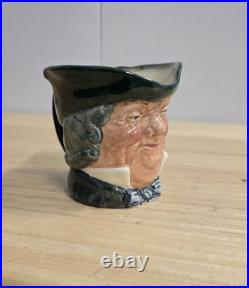 Lot of 4 Vintage Royal Doulton Miniature Character Jugs Rare A Mark Lot of 4 Vintage Royal Doulton Miniature Character Jugs Rare A Mark