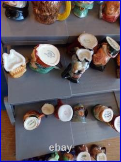 Lot of Small Collectible Ceramic Pottery Toby Jugs Mugs/Pitchers/Creamers Lot of Small Collectible Ceramic Pottery Toby Jugs Mugs/Pitchers/Creamers