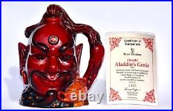 Ltd Ed Large Royal Doulton FLAMBE ALADIN'S GENIE Toby Jug / Character Jug D6971