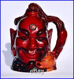 Ltd Ed Large Royal Doulton FLAMBE ALADIN'S GENIE Toby Jug / Character Jug D6971