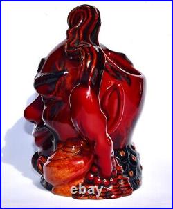 Ltd Ed Large Royal Doulton FLAMBE ALADIN'S GENIE Toby Jug / Character Jug D6971