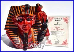 Ltd Ed Large Royal Doulton FLAMBE THE PHARAOH Toby Jug / Character Jug #287/1500
