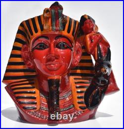 Ltd Ed Large Royal Doulton FLAMBE THE PHARAOH Toby Jug / Character Jug #287/1500