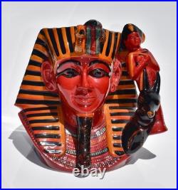 Ltd Ed Large Royal Doulton FLAMBE THE PHARAOH Toby Jug / Character Jug #287/1500
