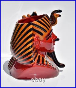 Ltd Ed Large Royal Doulton FLAMBE THE PHARAOH Toby Jug / Character Jug #287/1500