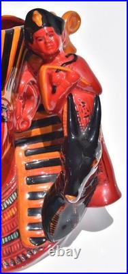 Ltd Ed Large Royal Doulton FLAMBE THE PHARAOH Toby Jug / Character Jug #287/1500