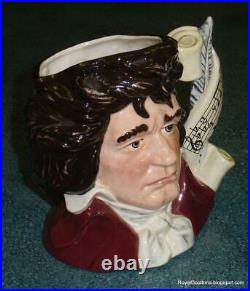Ludwig van Beethoven Royal Doulton Character Toby Jug D7021 ULTRA RARE