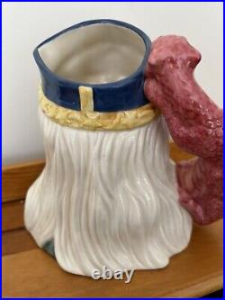 MERLIN Royal Doulton character Toby Jug mug pitcher 7