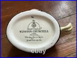 MINT Royal Doulton Winston Churchill VE V Day Toby Jug D6934 England 4 Mug
