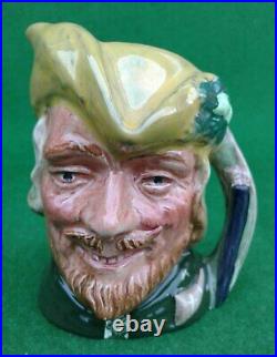 Miniature Royal Doulton Character Jug Robin Hood Sample D6541