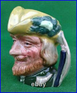 Miniature Royal Doulton Character Jug Robin Hood Sample D6541