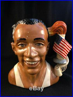 Mint! Royal Doulton 7 Toby Character Mug Jug Jesse Owens Jug Of Year 1996 D7019