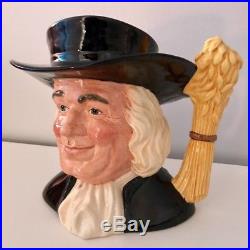 Mr. Quaker Limited Edition Royal Doulton Character Toby Jug with Certificate