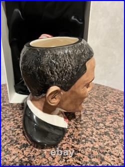 New President Barack Obama Royal Doulton England D7300 Character Jug (2011)