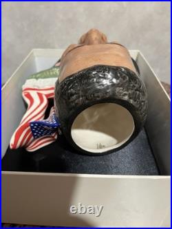 New President Barack Obama Royal Doulton England D7300 Character Jug (2011)