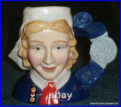 Nurse Royal Doulton Character Toby Jug D7216 With Box VERY RARE GIFT