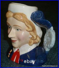 Nurse Royal Doulton Character Toby Jug D7216 With Box VERY RARE GIFT